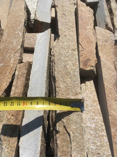 Горбушка златолит золотистый для облицовки купить в Чеченской Республике