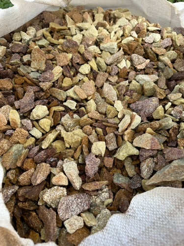 Златолит персиковый декоративная каменная крошка купить в Чеченской Республике