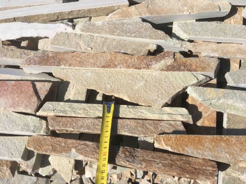 Горбушка златолит золотистый для облицовки купить в Чеченской Республике