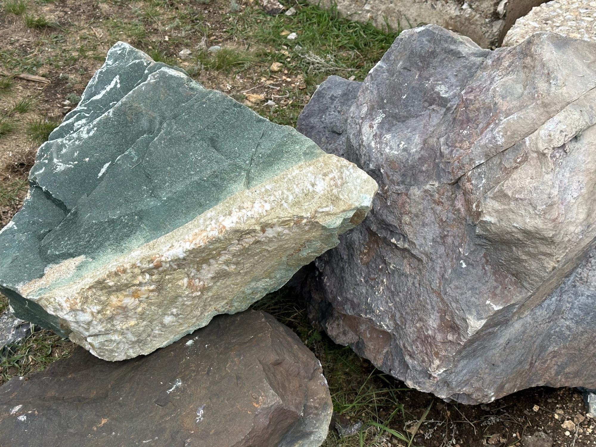 Камни для ландшафтного дизайна зелёные 10-60 килограмм купить в Чеченской Республике