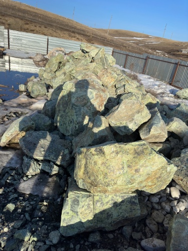Камни для ландшафтного дизайна зелёные 10-60 килограмм купить в Чеченской Республике