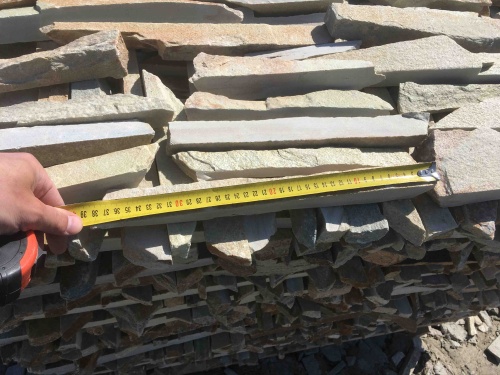 Горбушка златолит золотистый для облицовки купить в Чеченской Республике