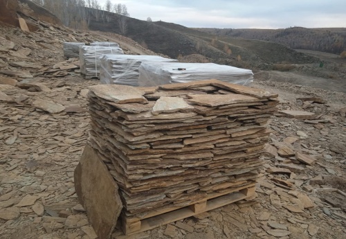 Плитняк кора дерева для цоколя, отмостки купить в Чеченской Республике