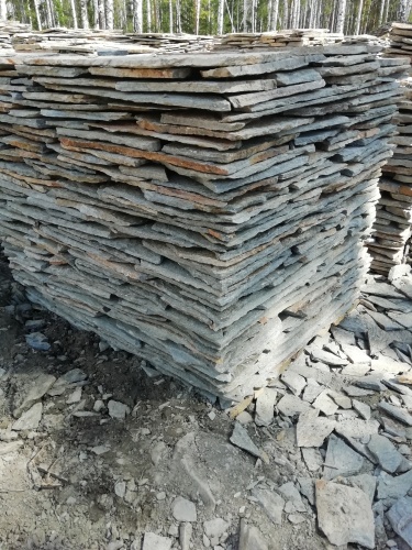 Плитняк златолит Уральский для цоколя, отмостки купить в Чеченской Республике