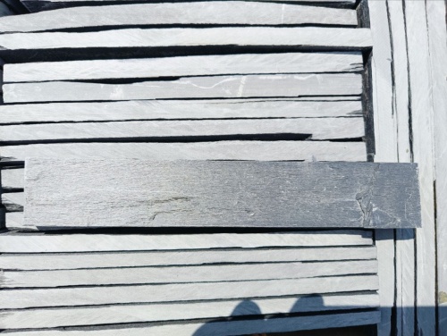 Плитка чёрная из натурального камня фасадная 30 см * 5 см, толщина 7 мм -30 мм купить в Чеченской Республике